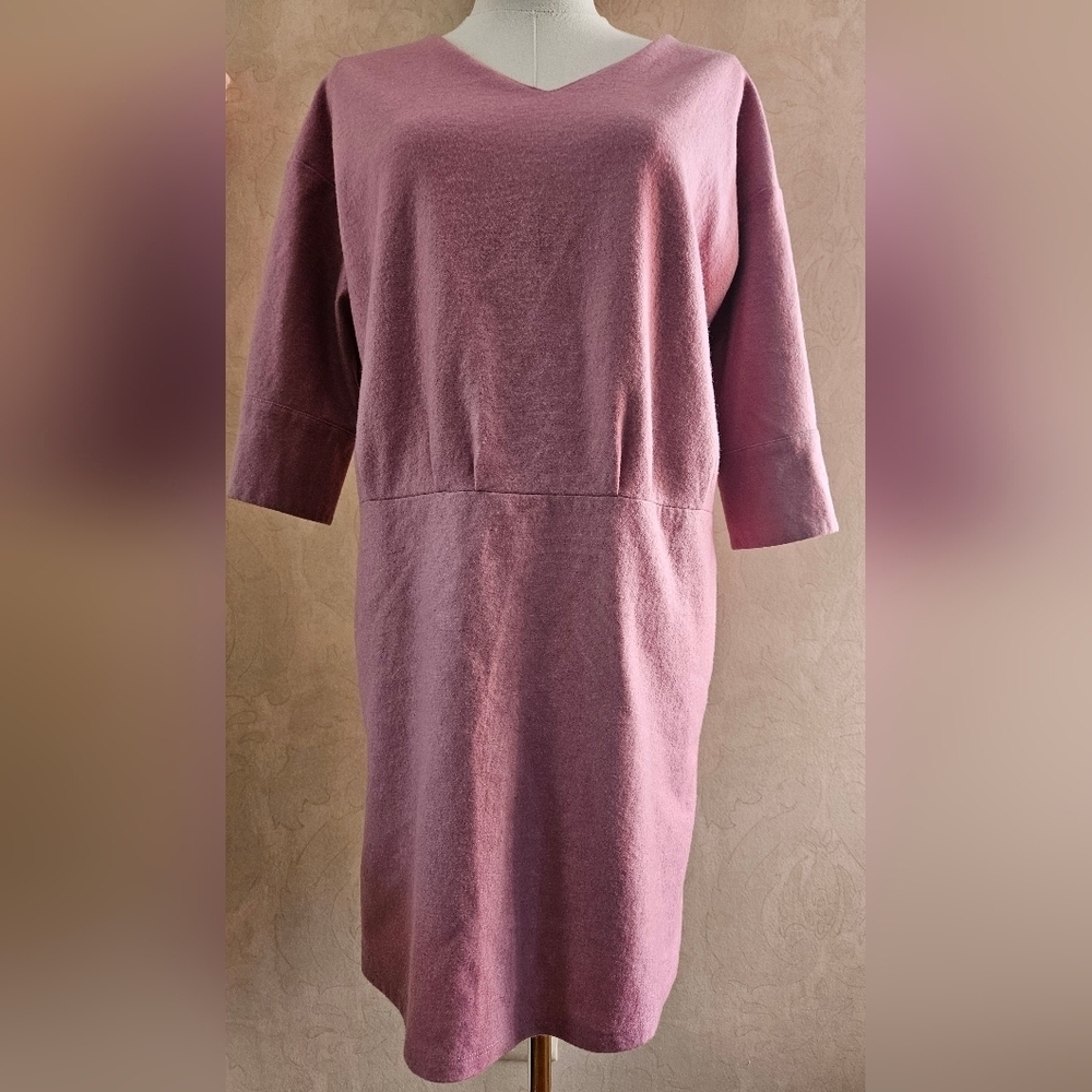 Marni Pink Wool Knit Mini Dress Made in Italy-Size 38